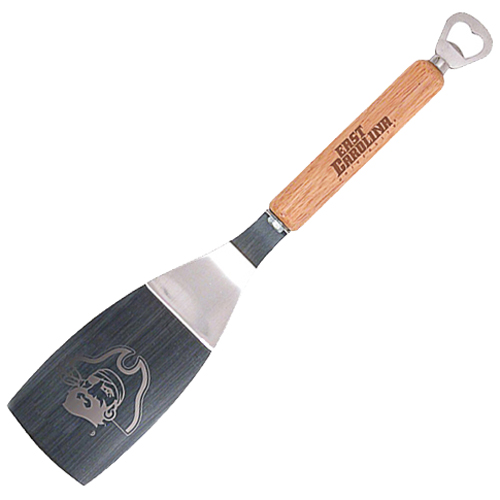 E35446 COLLEGIATE East Carolina Spatula w/Bottle Opener