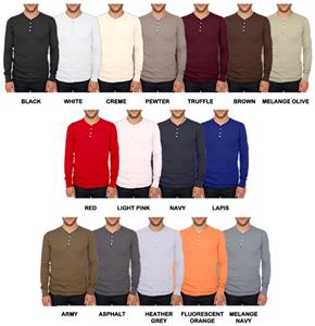 american apparel long sleeve henley
