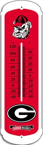 COLLEGIATE Georgia 27" Outdoor Thermometer
