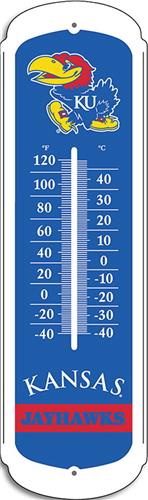 COLLEGIATE Kansas 27" Outdoor Thermometer