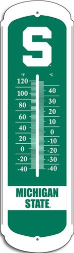COLLEGIATE Michigan State 27" Outdoor Thermometer