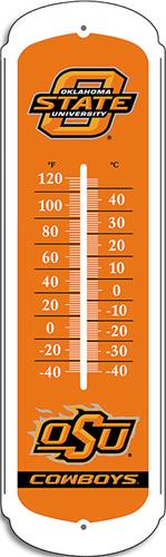 COLLEGIATE Oklahoma State 27" Outdoor Thermometer