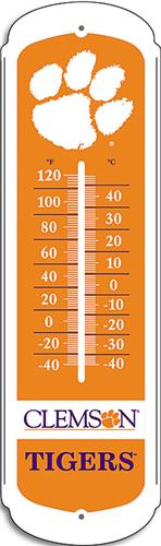 COLLEGIATE Clemson 12" Outdoor Thermometer