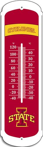 COLLEGIATE Iowa State 12" Outdoor Thermometer
