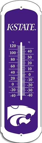 COLLEGIATE Kansas State 12" Outdoor Thermometer