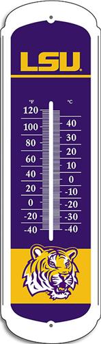 COLLEGIATE LSU 12" Outdoor Thermometer