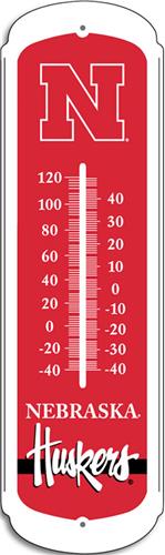 COLLEGIATE Nebraska 12" Outdoor Thermometer