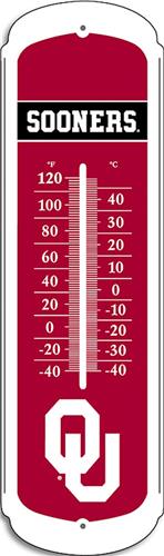 COLLEGIATE Oklahoma 12" Outdoor Thermometer