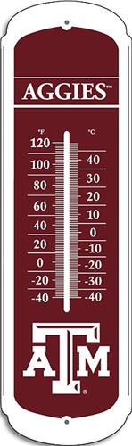 COLLEGIATE Texas A&M 12" Outdoor Thermometer
