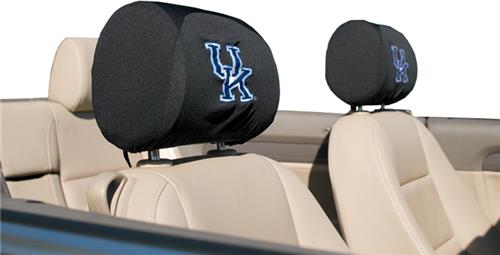 COLLEGIATE Kentucky Headrest Covers - Set of 2