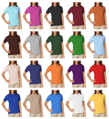 Blue Generation Ladies SS Soft Touch Polo Shirts