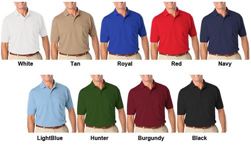 Blue Generations Pocketed SS Soft Touch Polo Shirt