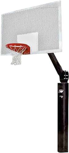 Bison Ultimate 42'' x 72' Perforated Steel Basketball System BA874-BK