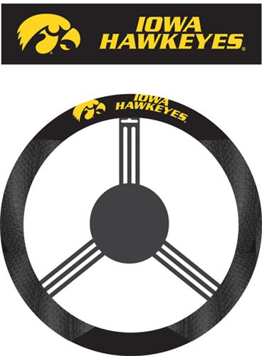 COLLEGIATE Iowa Steering Wheel Cover