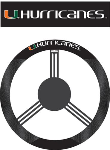 COLLEGIATE Miami Steering Wheel Cover