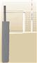 Bison Match Point Aluminum Volleyball System NO Floor Sockets VB6000NS