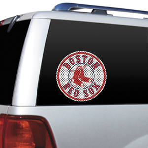 MLB Boston Red Sox Auto Diecut Window Film