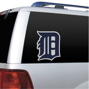 MLB Detroit Tigers Auto Diecut Window Film