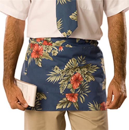 Adult Floral Print Tailgate Cooking Waist Aprons