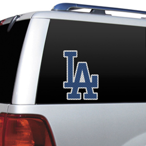 MLB Los Angeles Dodgers Auto Diecut Window Film