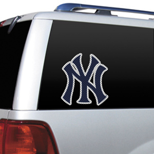 MLB New York Yankees Auto Diecut Window Film