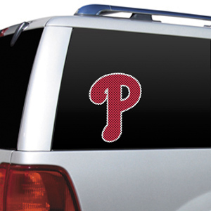 MLB Philadelphia Phillies Auto Diecut Window Film