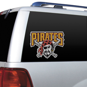 MLB Pittsburgh Pirates Auto Diecut Window Film