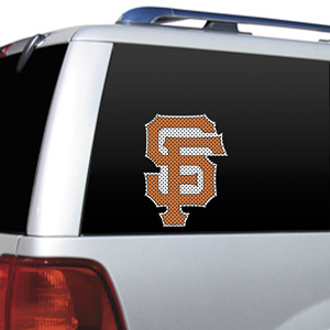 MLB San Francisco Giants Auto Diecut Window Film