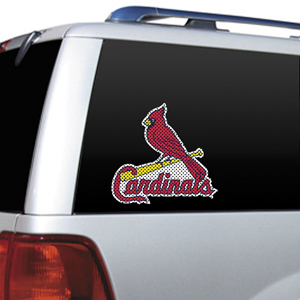 MLB St. Louis Cardinals Auto Diecut Window Film