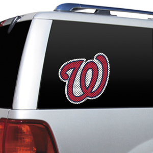 MLB Washington Nationals Auto Diecut Window Film