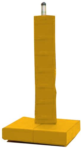 Bison Arena II Court Adder Center Post Pad