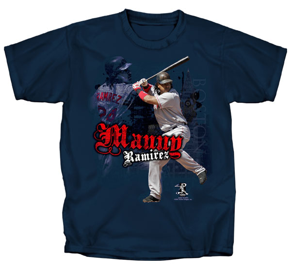 E3617 Manny Ramirez Mlbpa Player Baseball Tshirts Ts 