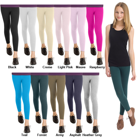 Buy Stylish Cotton Spandex Solid Leggings ( Pack Of 2 ) Online In India At  Discounted Prices