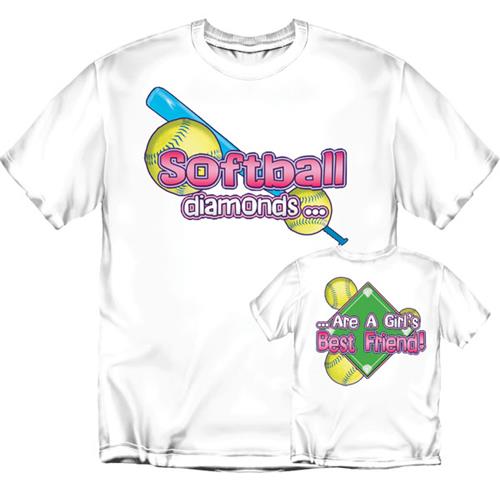 Softball Diamonds softball tshirts