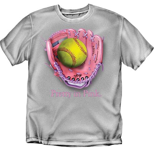Pretty in Pink Softball tshirts