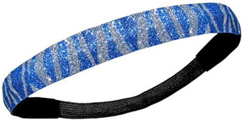 Diamond Duds Zebra Glitter Headbands (10)
