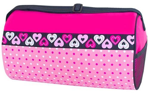 Sassi Designs Dotz-N-Hearts Roll Duffel Bag