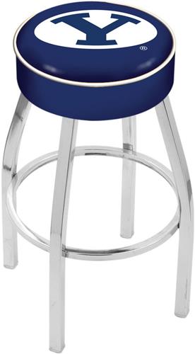 Holland Brigham Young University Chrome Bar Stool. Free shipping.  Some exclusions apply.