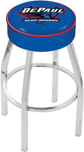 Holland DePaul University Chrome Bar Stool. Free shipping.  Some exclusions apply.