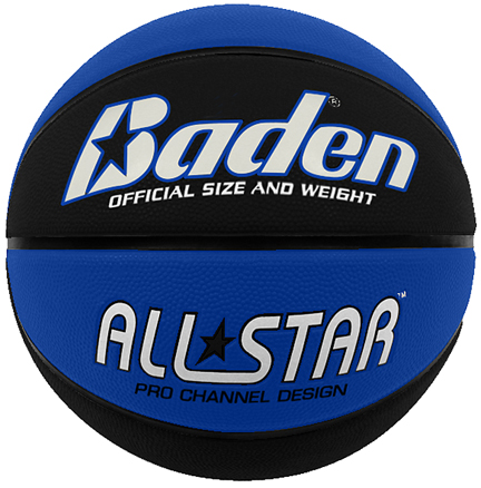 Baden All-Star Deluxe Skived Rubber Basketballs