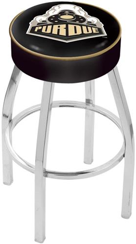 Holland Purdue Chrome Bar Stool. Free shipping.  Some exclusions apply.