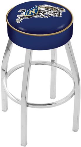 Holland US Naval Academy Chrome Bar Stool. Free shipping.  Some exclusions apply.