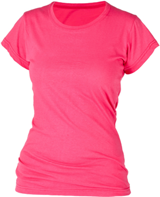 Boxercraft Women's Perfect Fit Neon T-Shirts. Printing is available for this item.
