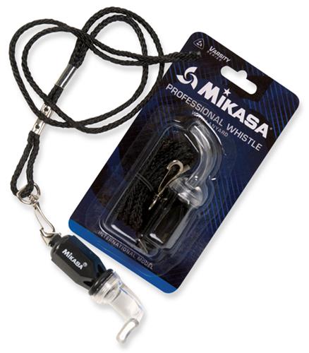Mikasa Sports Pro Whistle with Lanyard