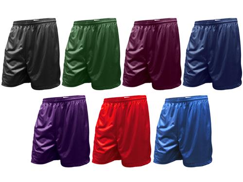Soffe Youth Polyester Mini-Mesh Fitness Shorts