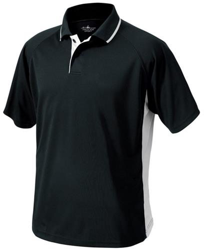 Charles River Mens Color Blocked Wicking Polo