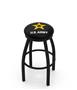 United States Army Flat Ring Blk Bar Stool