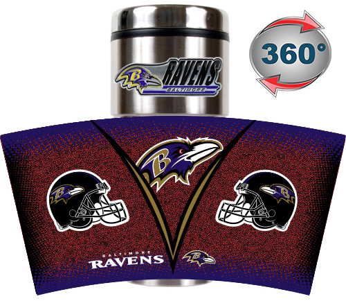NFL Baltimore Ravens Tumbler (Logo & Team Name)