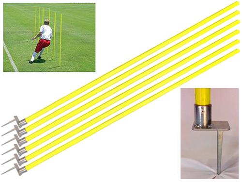 Soccer Innovations Off-Set Spike Agility Pole Sets