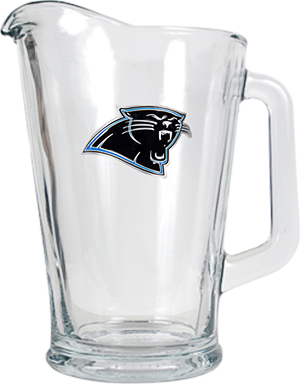NFL Carolina Panthers 1/2 Gallon Glass Pitcher